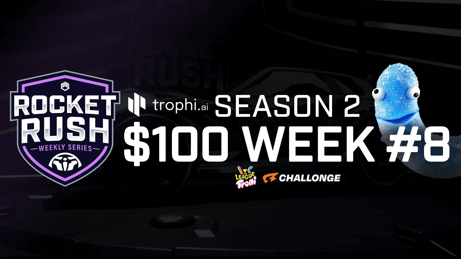 $100 | 3v3 Rocket Rush x trophi.ai | Nameless Esports - Season 2 Week 8